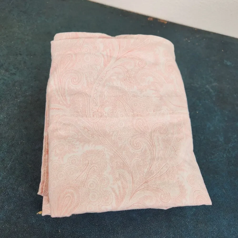 Lauren Ralph Lauren Pink Paisley Pillowcases (2) 18X30 100% Cotton Preppy